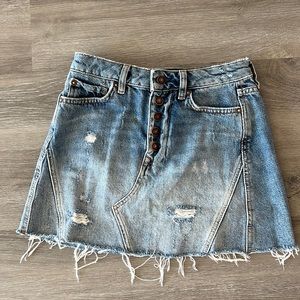 Denim skirt